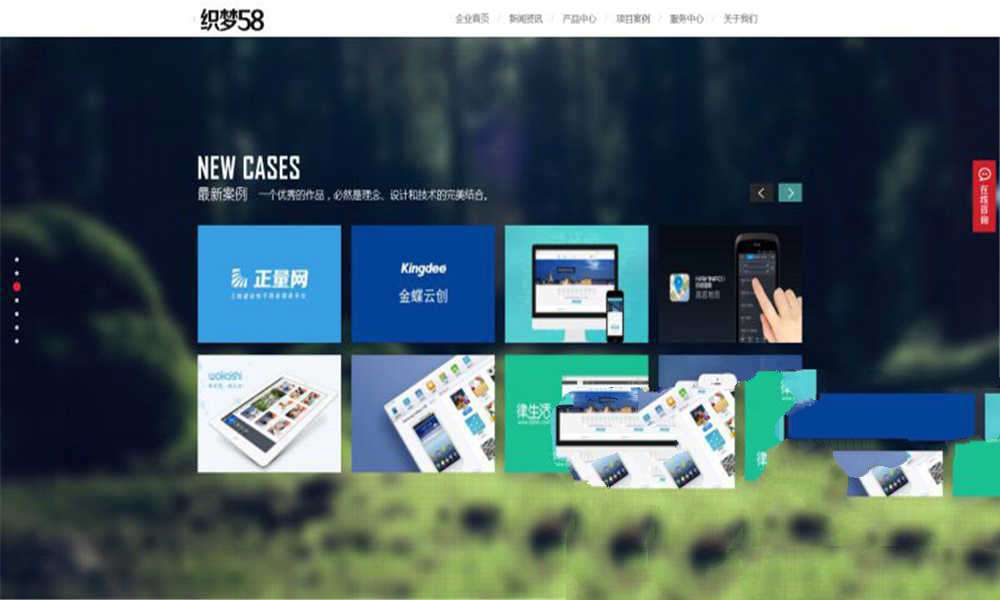 [商业源码]织梦dedecms高端炫酷网络科技公司网站模板(带手机移动端)插图(2)