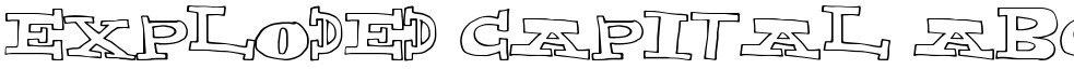 EXOLODED,字体大全,字体下载插图