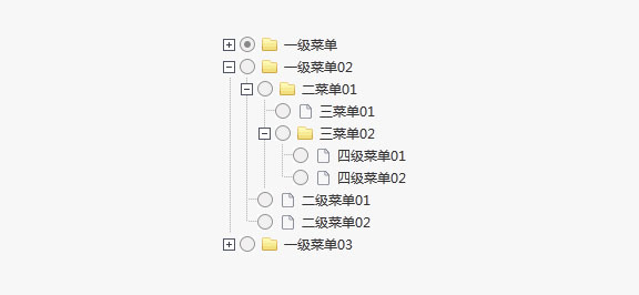 jQuery多级折叠和扩展树菜单代码插图