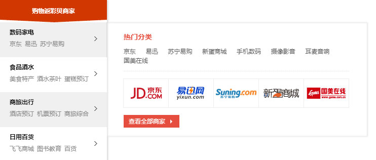 jQuery电子商务网站左侧商品分类导航菜单代码插图
