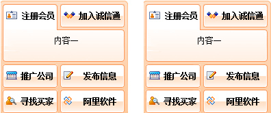 阿里巴巴的滑动TAB导航效果插图