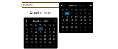 多种日历表、时间日期选择插件插图