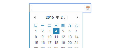 jQuery-jcDate日期输入框插件插图