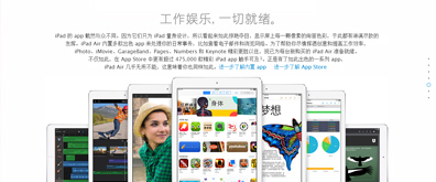 苹果官网ipad-air发布主页图片切换动画插图