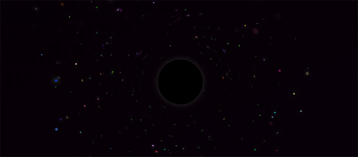 jQuery+css3黑洞旋转粒子动画特效插图