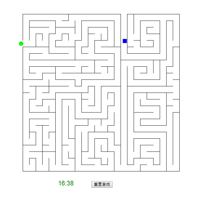 html5迷宫网页游戏代码插图