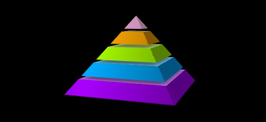 CSS3 3D金字塔旋转动画特效插图