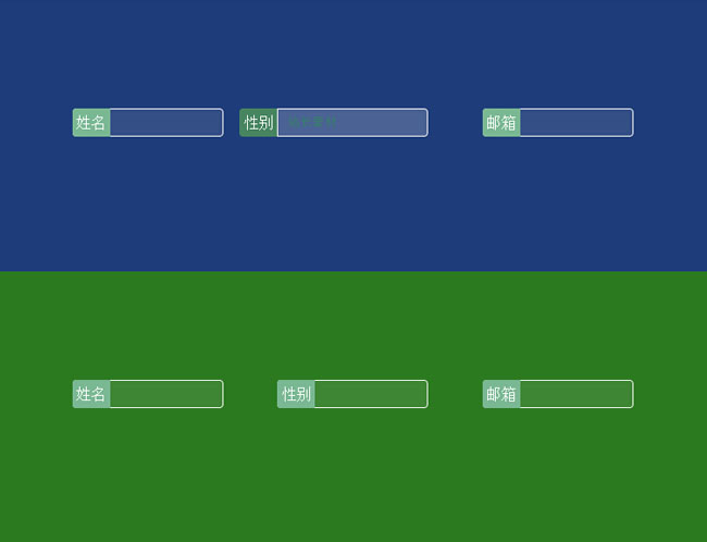 15个CSS3动态输入框input框代码插图