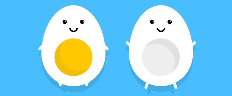 CSS3绘制可爱卡通鸡蛋动画特效插图