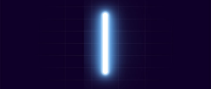 html5液晶灯管照亮发光动画特效插图
