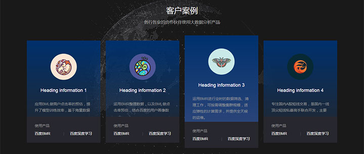 css3鼠标悬停图文卡片展示特效插图